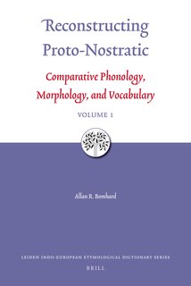 Couverture_Reconstructing Proto-Nostratic (2 vols)