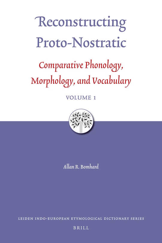 Couverture_Reconstructing Proto-Nostratic (2 vols)