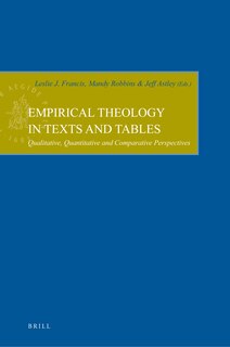Couverture_Empirical Theology in Texts and Tables
