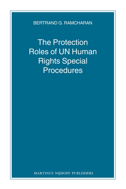 Couverture_The Protection Roles of UN Human Rights Special Procedures