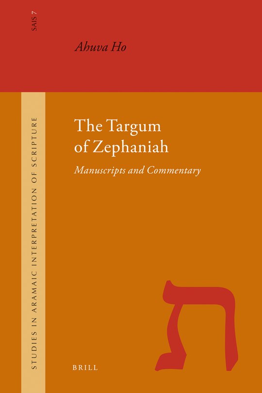 Couverture_The Targum of Zephaniah