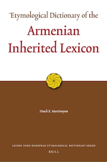 Couverture_Etymological Dictionary of the Armenian Inherited Lexicon