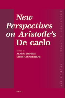 Couverture_New Perspectives on Aristotle's De caelo