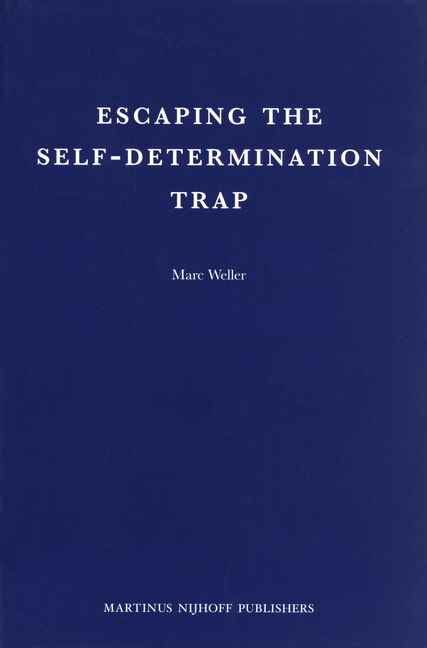 Front cover_Escaping the Self-Determination Trap