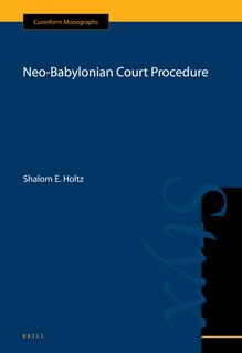 Couverture_Neo-Babylonian Court Procedure