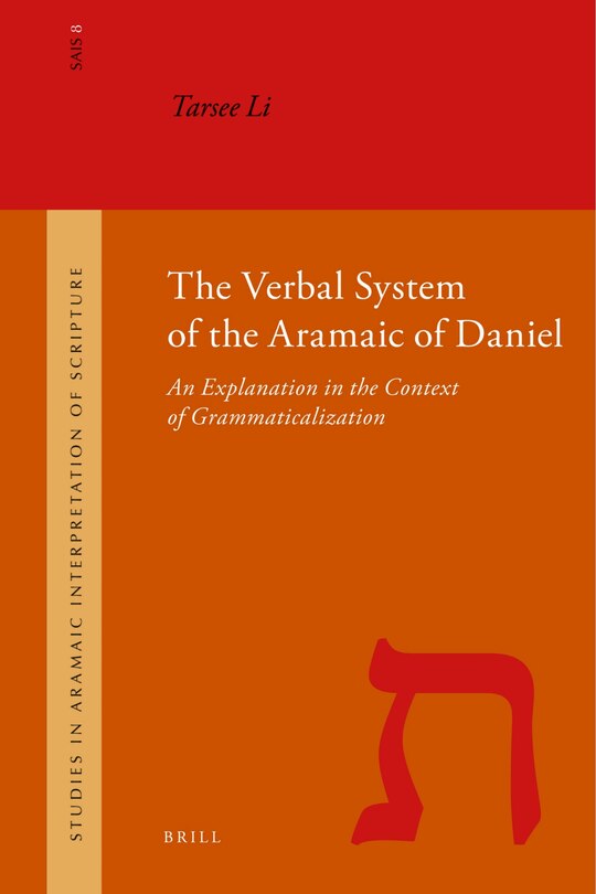 Front cover_The Verbal System of the Aramaic of Daniel