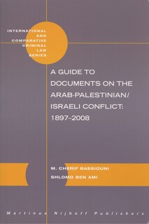Couverture_A Guide to Documents on the Arab-Palestinian/Israeli Conflict: 1897-2008