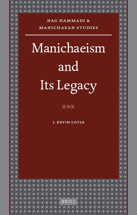 Front cover_Manichaeism and Its Legacy