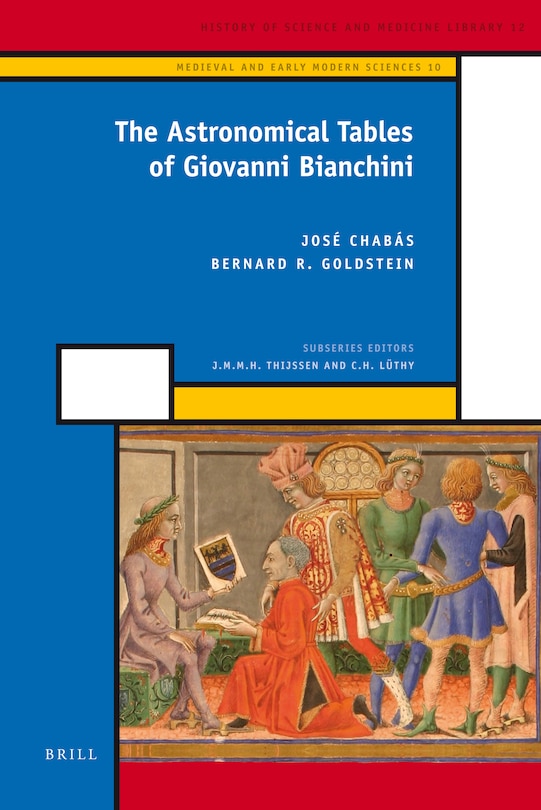 Couverture_The Astronomical Tables of Giovanni Bianchini