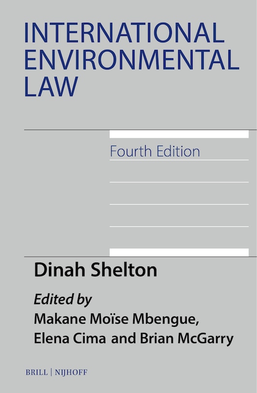 Front cover_International Environmental Law, Fourth Edition