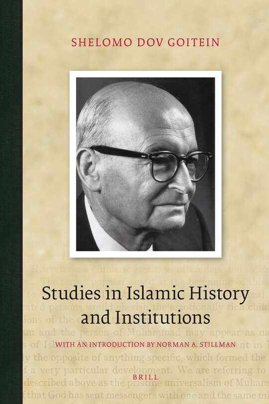 Front cover_Studies in Islamic History and Institutions