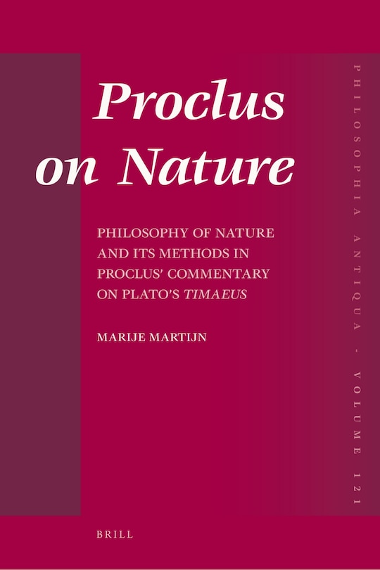 Couverture_Proclus on Nature
