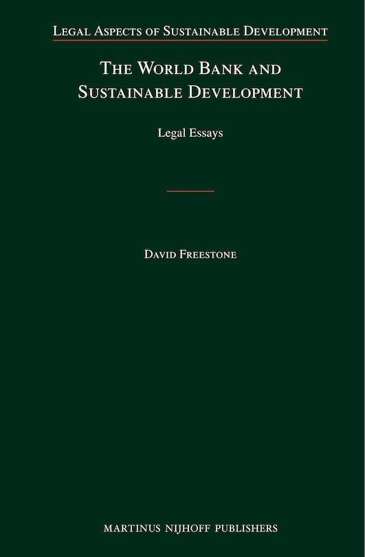 Couverture_The World Bank and Sustainable Development