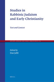 Couverture_Studies in Rabbinic Judaism and Early Christianity