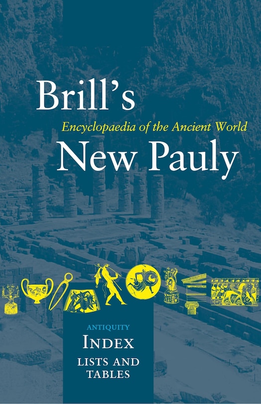 Couverture_Brill's New Pauly, Antiquity, Index