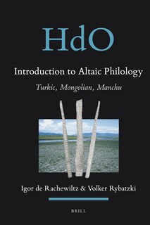 Couverture_Introduction to Altaic Philology