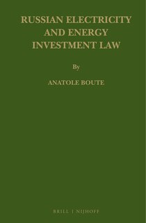 Couverture_Russian Electricity and Energy Investment Law