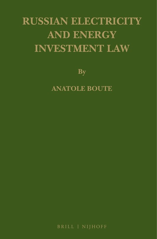 Couverture_Russian Electricity and Energy Investment Law