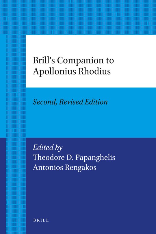 Couverture_Brill's Companion to Apollonius Rhodius
