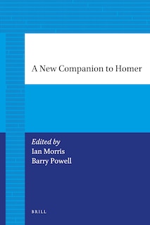 Front cover_A New Companion to Homer