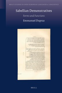 Couverture_Sabellian Demonstratives