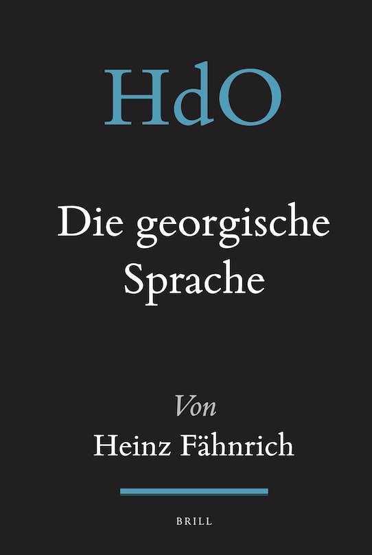 Couverture_Die georgische Sprache