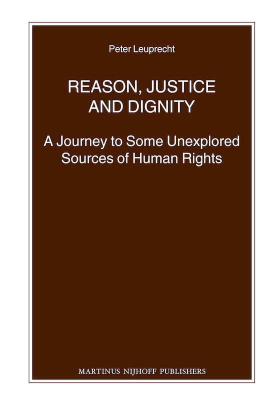 Front cover_Reason, Justice and Dignity