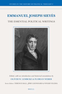 Couverture_Emmanuel Joseph Siey&egrave;s: The Essential Political Writings