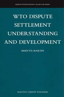 Front cover_WTO Dispute Settlement Understanding and Development