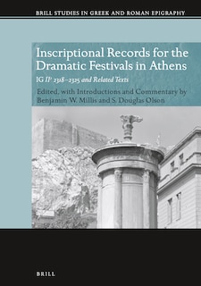 Couverture_Inscriptional Records for the Dramatic Festivals in Athens