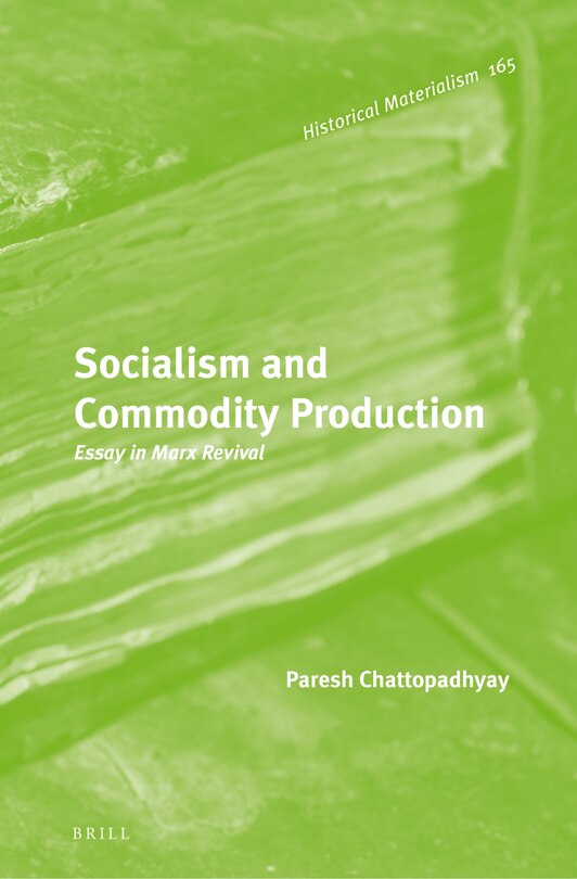 Couverture_Socialism and Commodity Production: Essay in Marx Revival