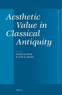Couverture_Aesthetic Value in Classical Antiquity