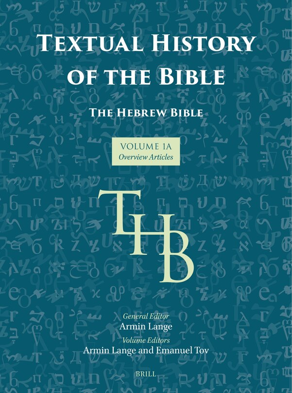 Couverture_Textual History of the Bible Vol. 1A