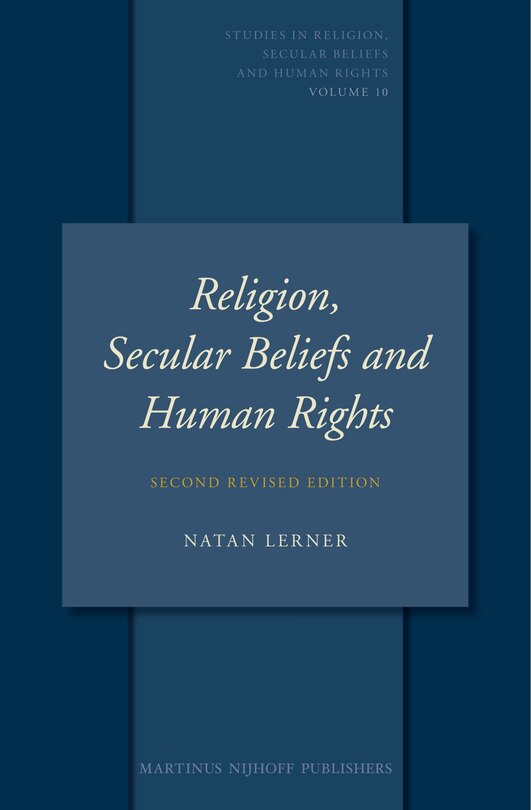 Couverture_Religion, Secular Beliefs and Human Rights