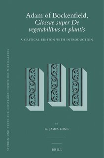 Front cover_Adam of Bockenfield, Glossae super De vegetabilibus et plantis