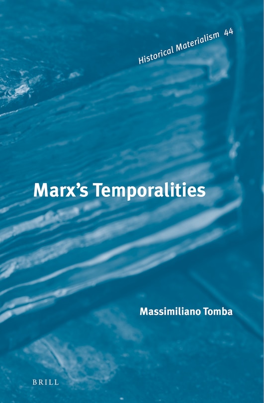 Front cover_Marx's Temporalities