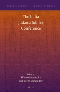 Front cover_The Italia Judaica Jubilee Conference
