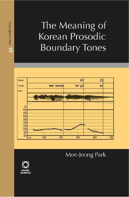 Front cover_The Meaning of Korean Prosodic Boundary Tones