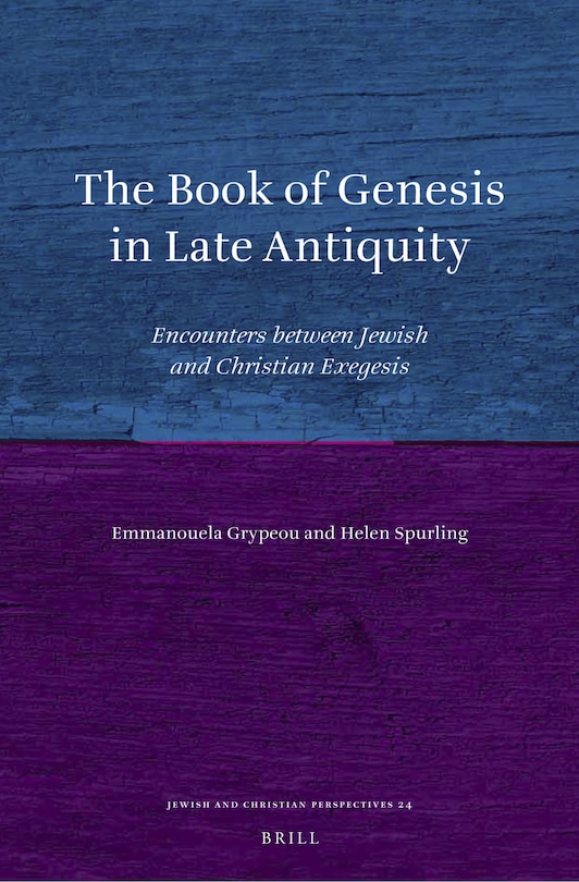 Front cover_The Book of Genesis in Late Antiquity