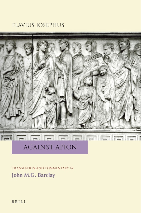 Couverture_Flavius Josephus: Against Apion