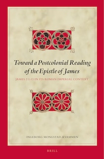 Front cover_Toward a Postcolonial Reading of the Epistle of James