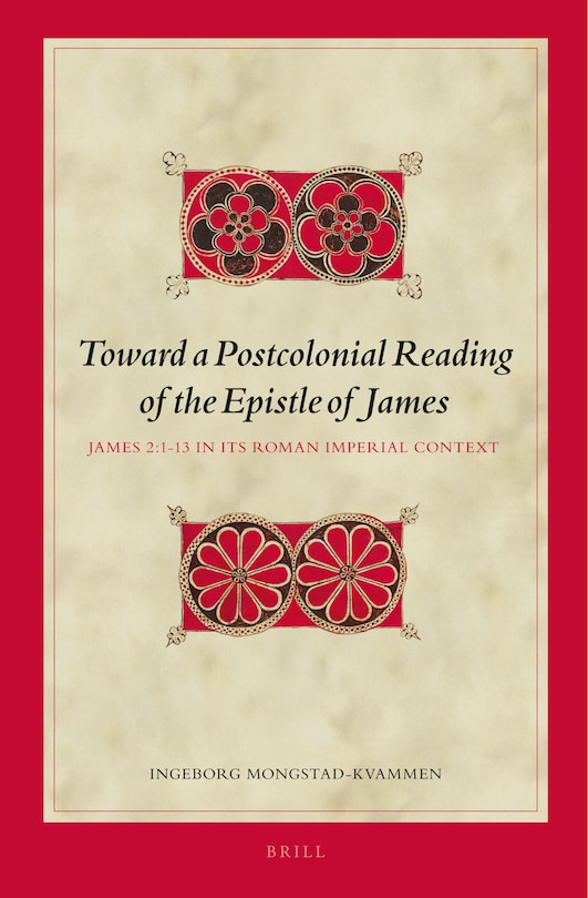 Front cover_Toward a Postcolonial Reading of the Epistle of James