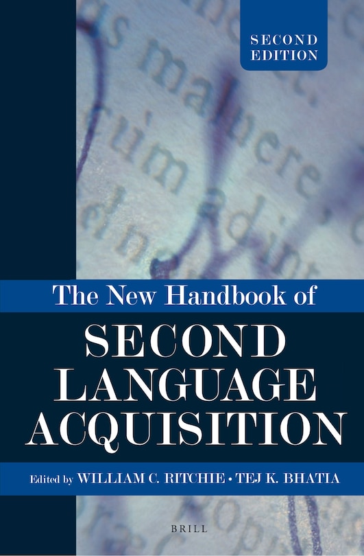 Couverture_The New Handbook of Second Language Acquisition