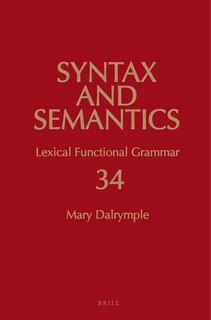 Front cover_Lexical Functional Grammar