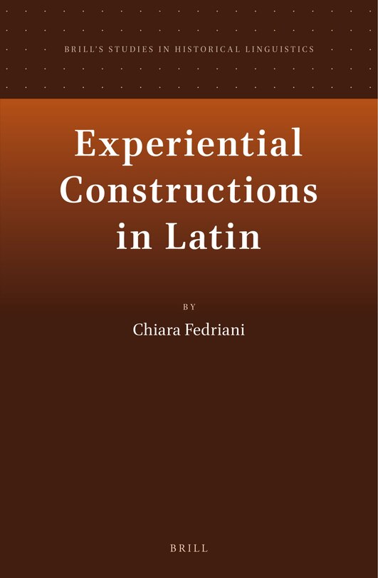 Front cover_Experiential Constructions in Latin