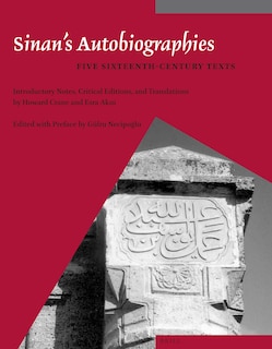 Front cover_Sinan's Autobiographies