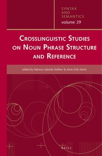 Front cover_Crosslinguistic Studies on Noun Phrase Structure and Reference