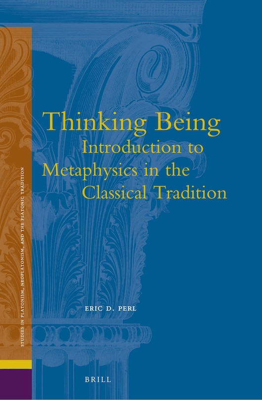 Couverture_Thinking Being: Introduction to Metaphysics in the Classical Tradition