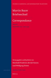 Couverture_Martin Bucer Briefwechsel/Correspondance: Band IX (September 1532 - Juni 1533)