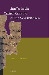 Couverture_Studies in the Textual Criticism of the New Testament